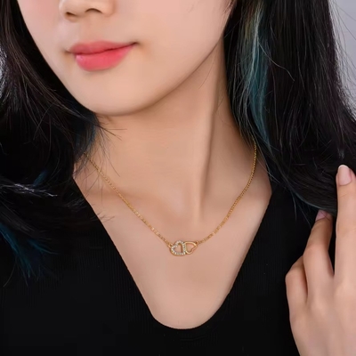 ヤスヴィッティ バレンタインデープレゼント 高級 ネックレス 925 ステルリング シルバー ファッション クラシック 女性 ハート ネックレス 宝石