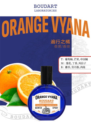 カナウエス精油 ボディスプレー オレンジ VYANA ボディミスト OEM 濃縮香水
