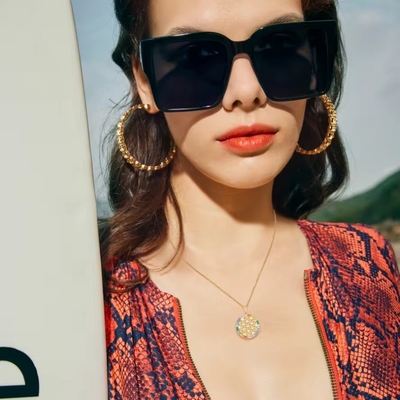 ヤスヴィッティ 925 スターリング シルバー 生命の花 レインボー CZ ペンダント ネックレス ヨガと瞑想 ネックレス ジュエリー 卸売