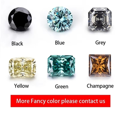 モイサナイト ジュエリー ダイヤモンド 1ct ハート リング 耳掛け