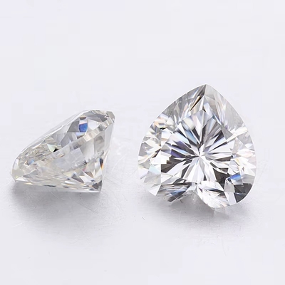 モイサナイト ジュエリー ダイヤモンド 1ct ハート リング 耳掛け