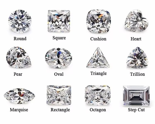 モイサナイト ジュエリー ダイヤモンド 1ct ハート リング 耳掛け