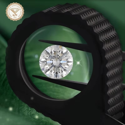 0.5ct - 3ct E色 ローズ 証明されたラボ製ダイヤモンド モイサナイト HPHT CVDダイヤモンド