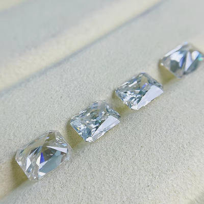 VVS 1ct 粉砕された氷 放射性切断 松散 モイサナイト ダイヤモンド ブルー メリー モイサナイト