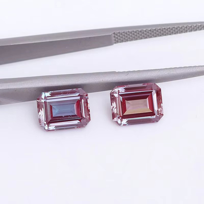 オーバル ブリアントカット 6*8mm 認証済み 実験室で育った 薄い色 モイサナイト 女性用 宝石