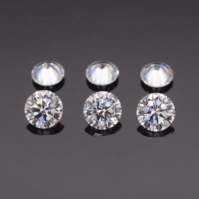 3A/5A キュービックジルコニア ゆる石 ブリリアントカット 丸形 白色 6mm 8mm 宝石