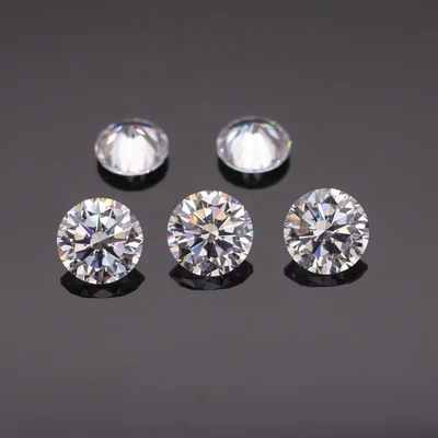 3A/5A キュービックジルコニア ゆる石 ブリリアントカット 丸形 白色 6mm 8mm 宝石