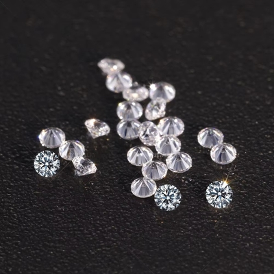1000pcs / パック 5A メリー ホワイト CZ ストーン ローズ キュービック ジルコニア 女性用 モイサナイト ジュエリー