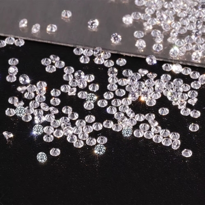 1000pcs / パック 5A メリー ホワイト CZ ストーン ローズ キュービック ジルコニア 女性用 モイサナイト ジュエリー