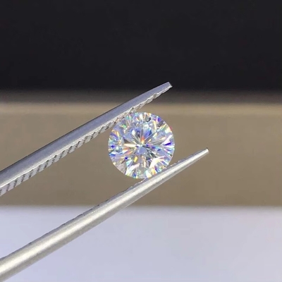 モイサナイト 丸い 輝かしい 切断 ラボ 作成 VVS ローズ モイサナイト ダイヤモンド 結婚指輪 モイサナイト 指輪 マルキス