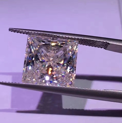 プリンセスカット 鮮やかな黄色のモサニタ VVS ゆるやかなエメラルド モイサナイト ダイヤモンド モイサナイト 指輪 ピンク モイサナイト 約束指輪