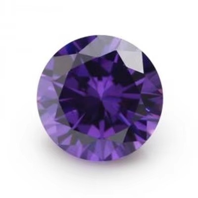 5A 品質 松散宝石 色 ジルコーン ダイヤ 丸切 1.75mm 2.25mm 合成 5ct モイサナイトリング
