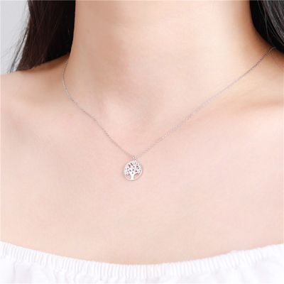 10 5A立方ジルコニアのネックレスと結婚する吊り下げ式のネックレス グラム0.02mの生命の樹