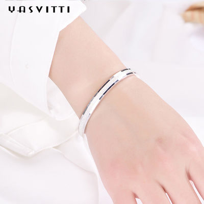 0.08oz 2inの固体銀製の魅力のブレスレットS925 OEMの女性の調節可能なブレスレット