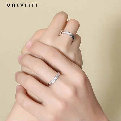 低刺激性のジルコンのダイヤモンド指輪0.21cm 1.9gは結婚指輪をつなぐ
